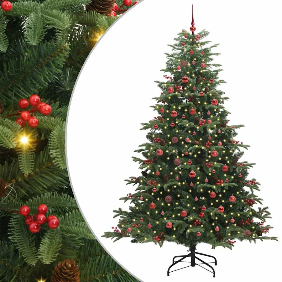 Sapin de Noël artificiel Vert 240 cm PVC, métal et plastique - 2