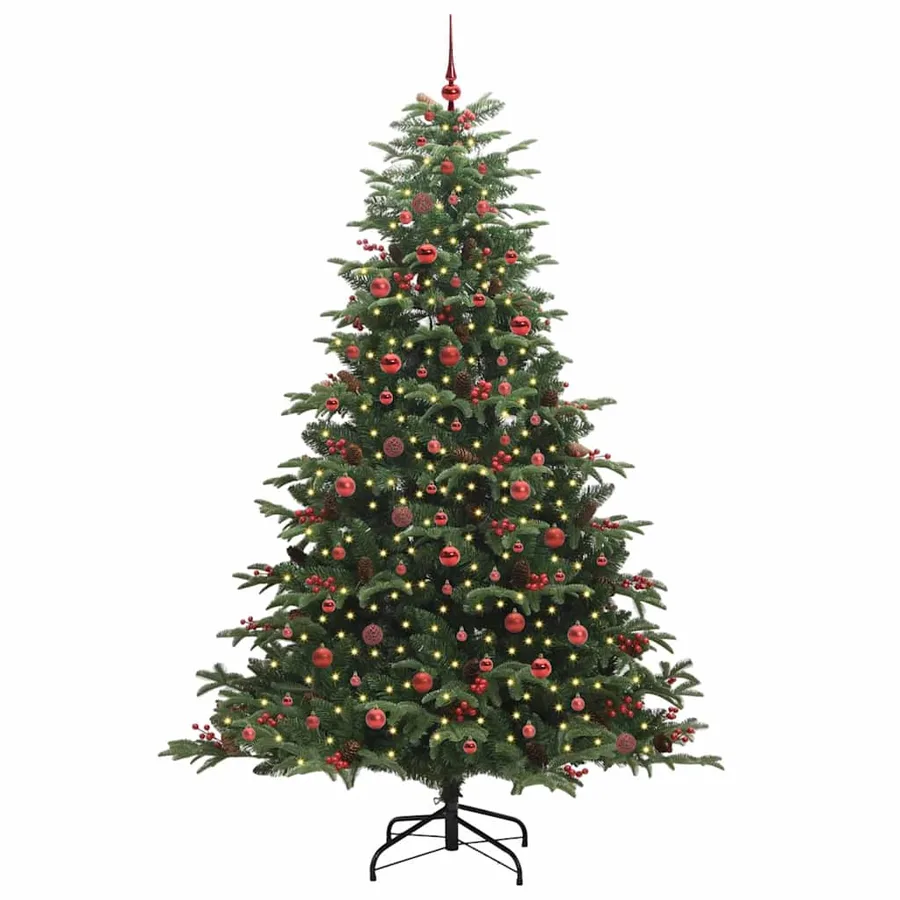 Sapin de Noël artificiel Vert 240 cm PVC, métal et plastique - 3
