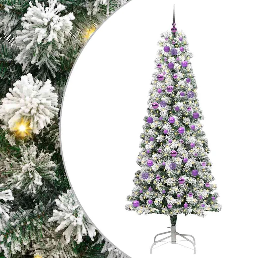 Sapin de Noël Artificiel à Branches Articulées 210 cm - 2