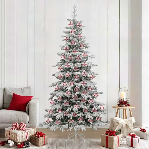Ensemble de Boules de Noël 100 pcs Transparent Ø 10 cm