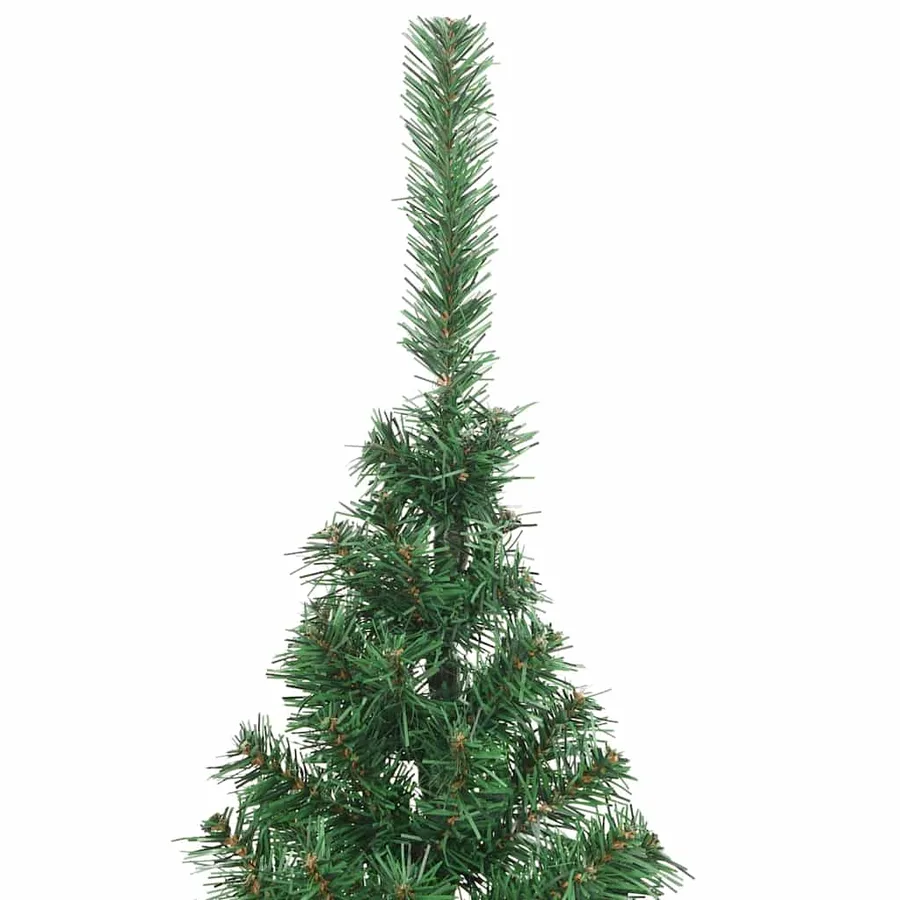 Sapin de Noël artificiel pré-éclairé Vert 240 cm PVC - 11
