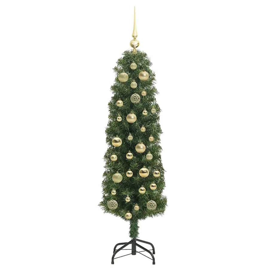 Sapin de Noël artificiel Vert 120 cm PVC et acier et plastique - 4