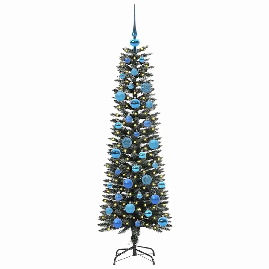 Sapin de Noël artificiel Vert 150 cm PVC, plastique et acier - 3