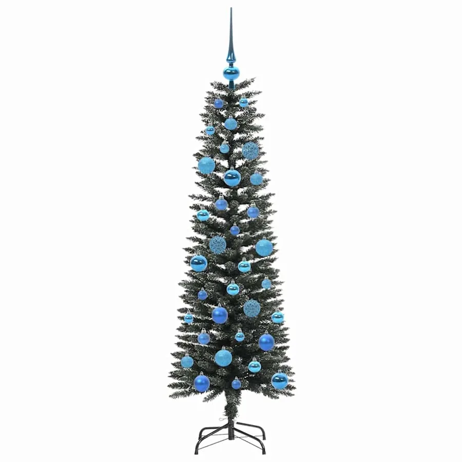 Sapin de Noël artificiel Vert 150 cm PVC, plastique et acier - 4