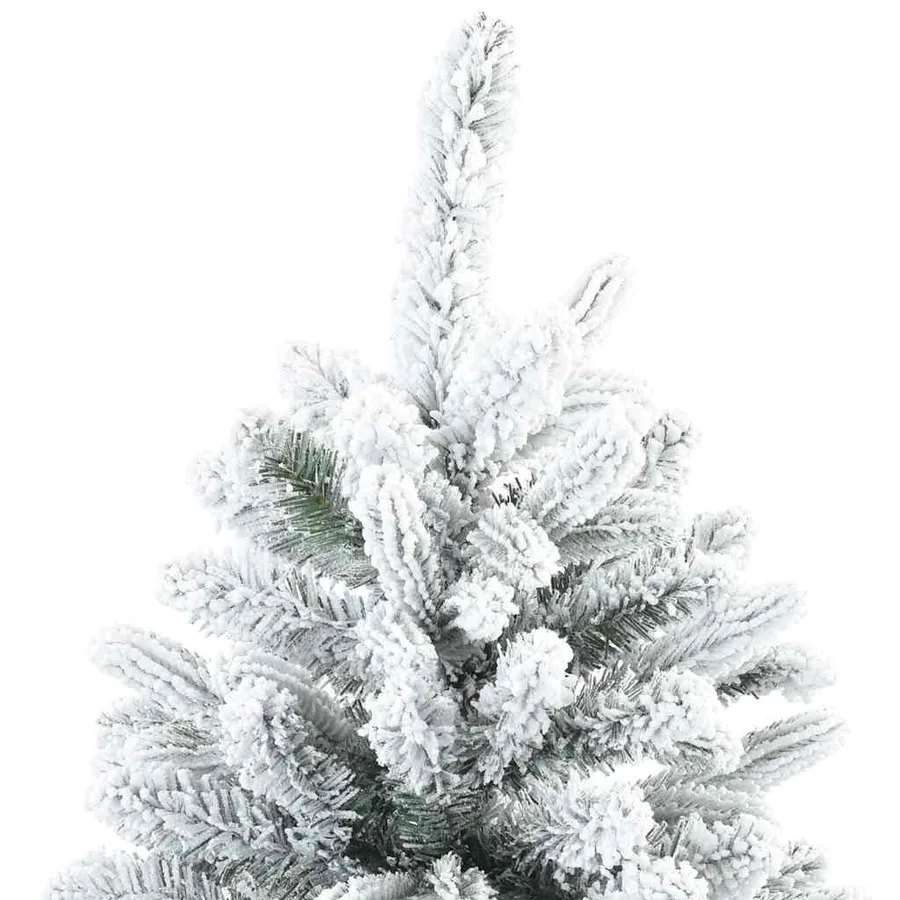 Sapin de Noël artificiel avec 150 LED Blanc 150 cm PE et PVC - 11