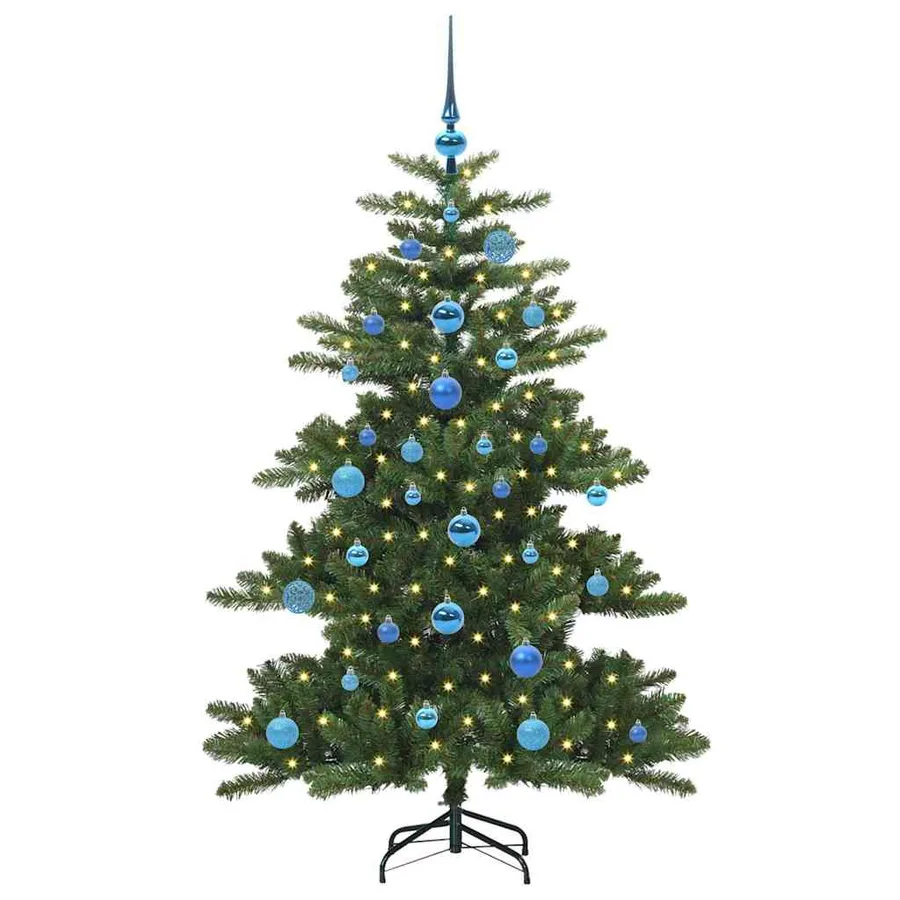 Sapin de Noël Artificiel à Branches Articulées Vert 150 cm - 3
