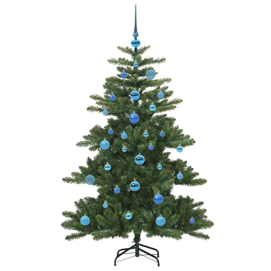 Sapin de Noël Artificiel à Branches Articulées Vert 150 cm - 4