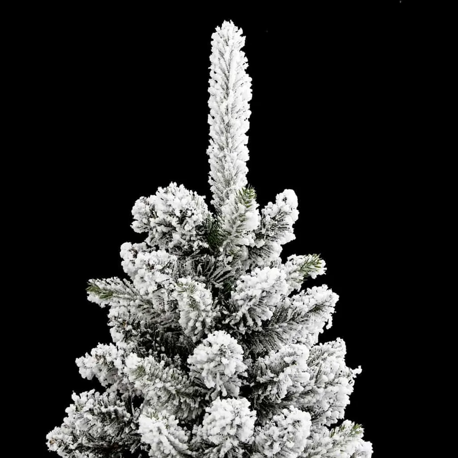 Sapin de Noël artificiel Blanc 120 cm PVC, métal et plastique - 8