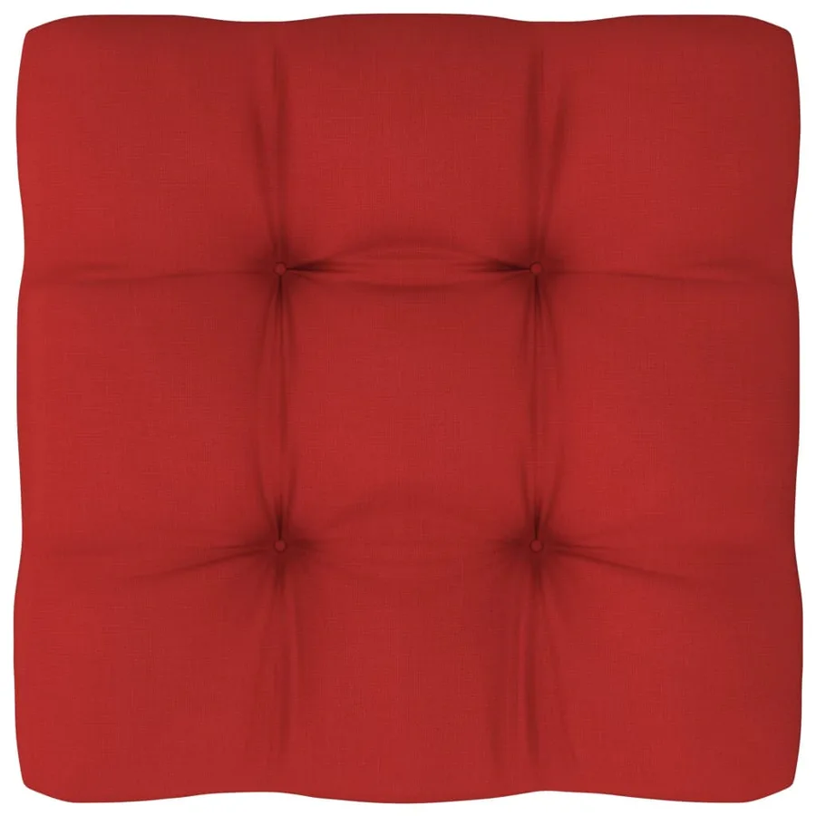 Pouf palette de jardin Bois de pin imprégné de blanc - 7
