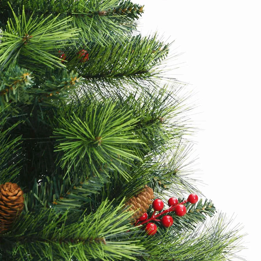 Sapin de Noël artificiel Vert 150 cm PVC et métal - 11