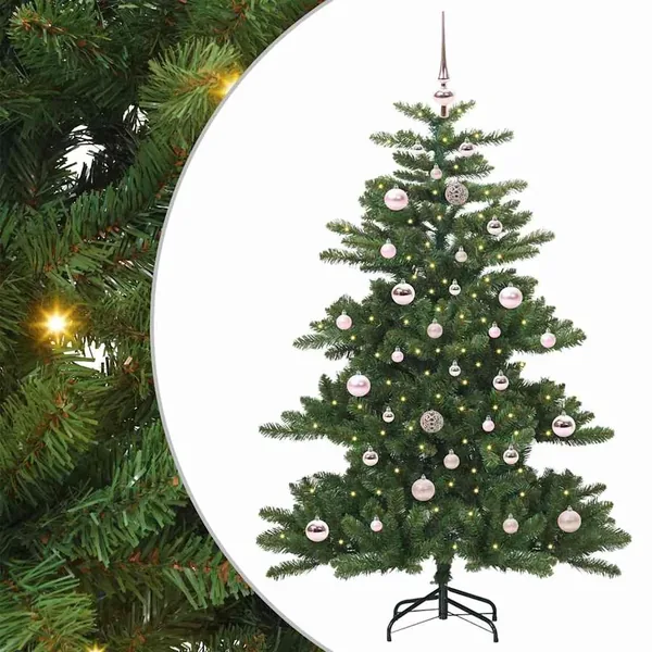 Sapin de Noël Artificiel à Branches Articulées Vert 150 cm