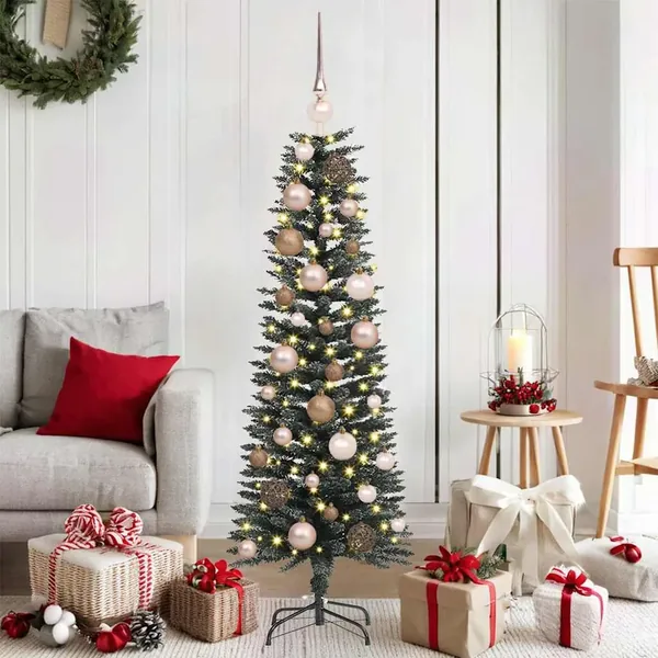 Sapin de Noël artificiel Vert 120 cm PVC, plastique et acier