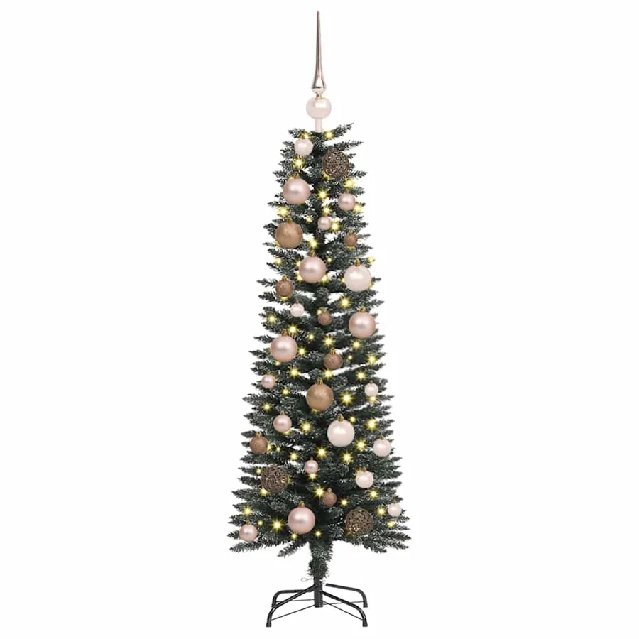 Sapin de Noël artificiel Vert 120 cm PVC, plastique et acier - 3