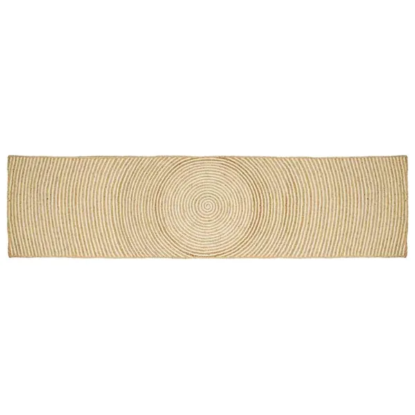 Tapis de surface Blanc 60 x 400 cm Jute