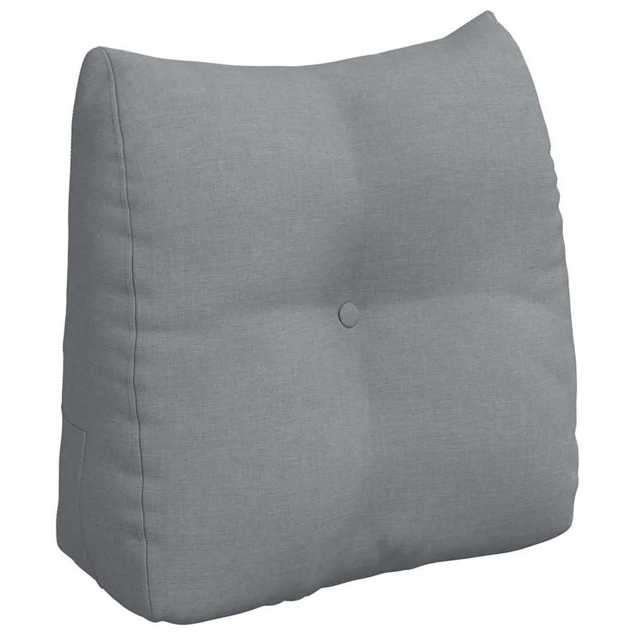 Coussin de Dos Gris clair 45 x 24 x 50 cm tissu - 2