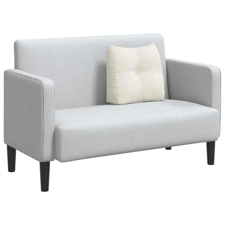 Coussin de Dos Crème 45 x 24 x 50 cm Velours - 3