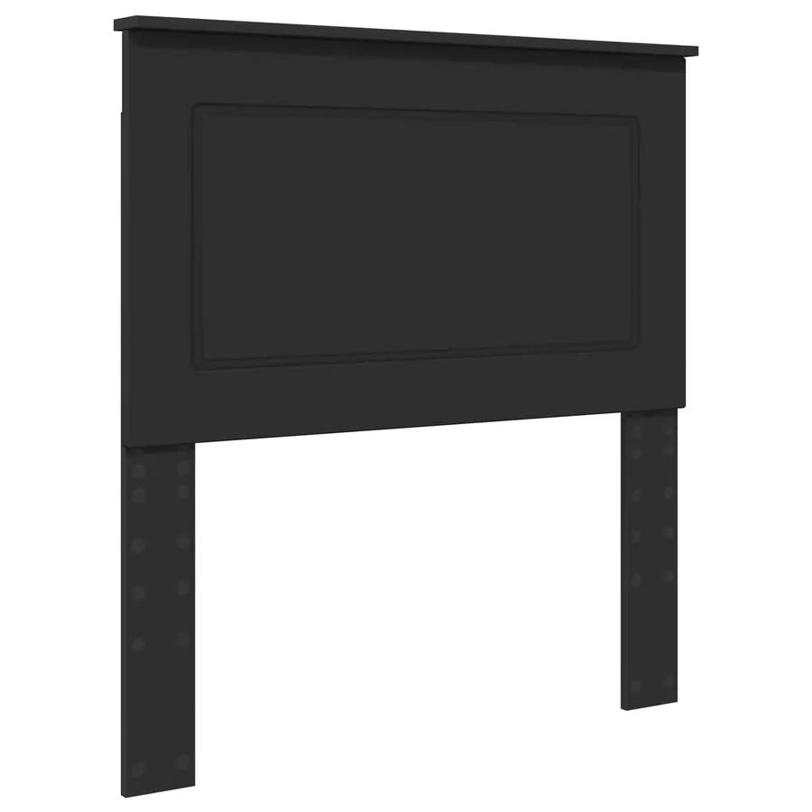 Tête de lit Chêne Noir 100 cm Bois d’ingénierie - 2