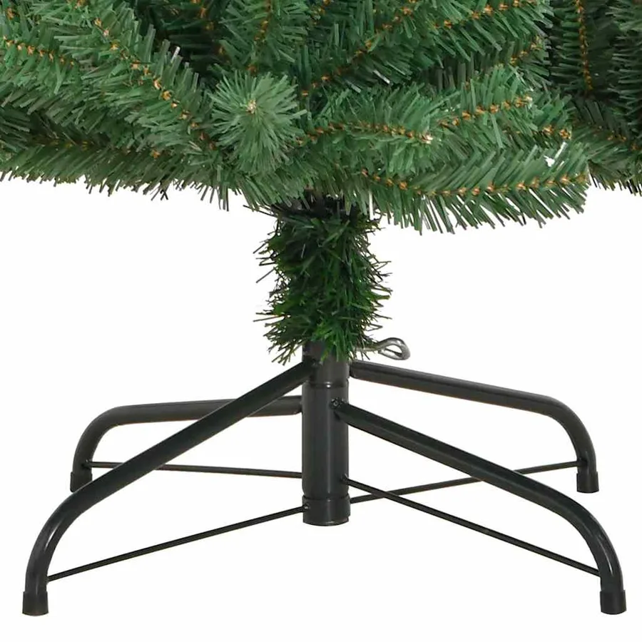 Sapin de Noël Artificiel à Branches Articulées Vert 210 cm - 8