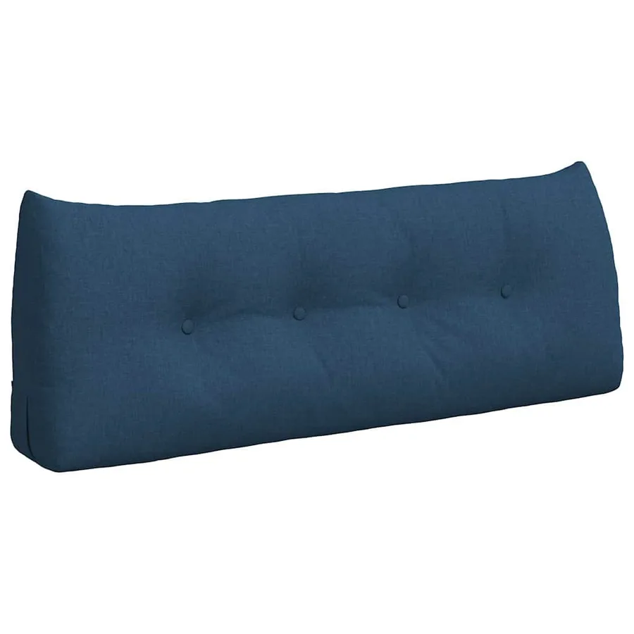 Coussin de Dos Bleu 120 x 24 x 50 cm tissu - 2