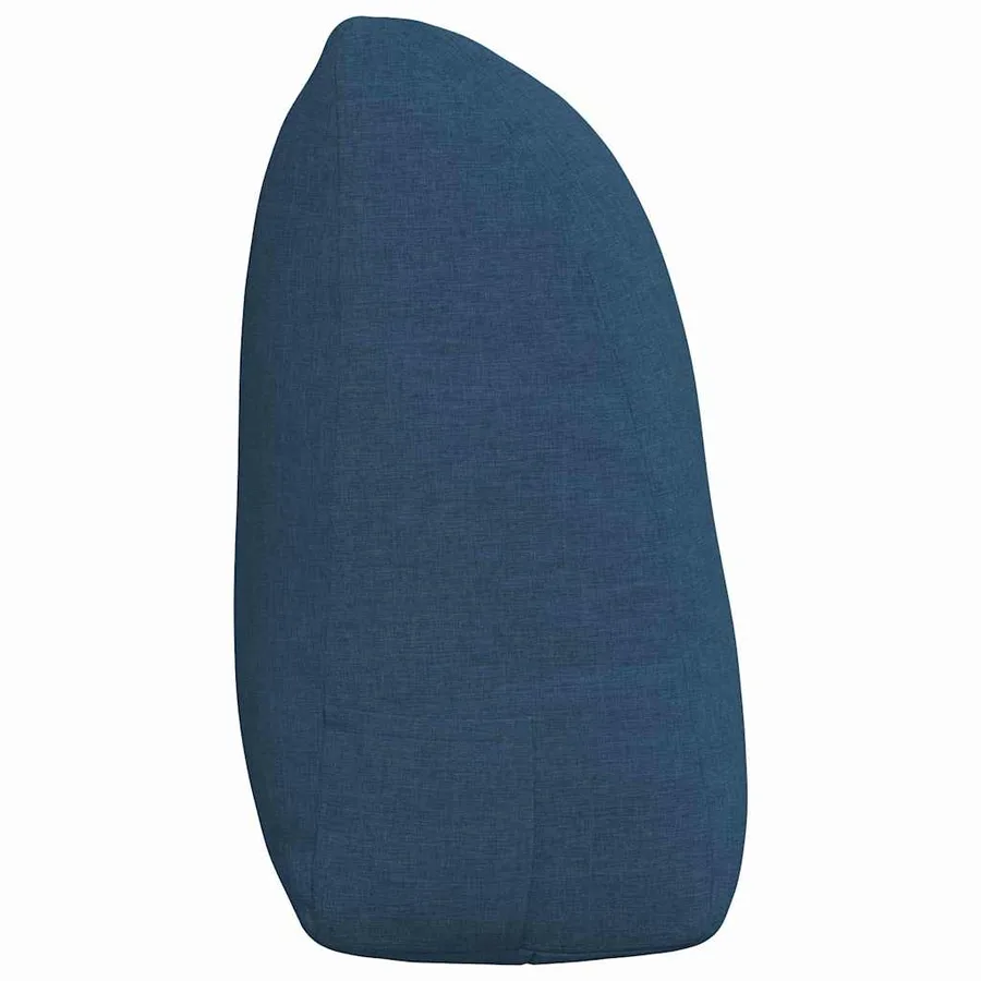 Coussin de Dos Bleu 120 x 24 x 50 cm tissu - 7