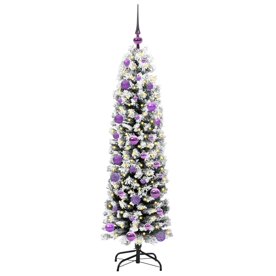 Sapin de Noël artificiel Vert 150 cm PVC et acier et plastique - 3
