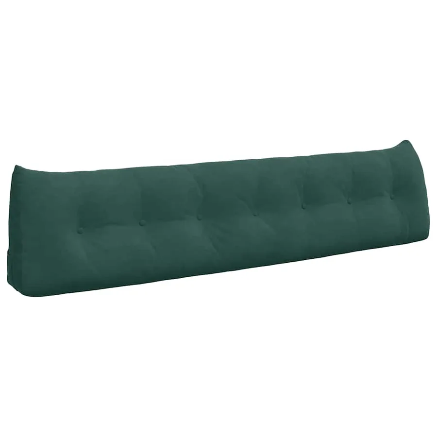 Coussin de Dos Vert foncé 200 x 24 x 50 cm Velours - 2