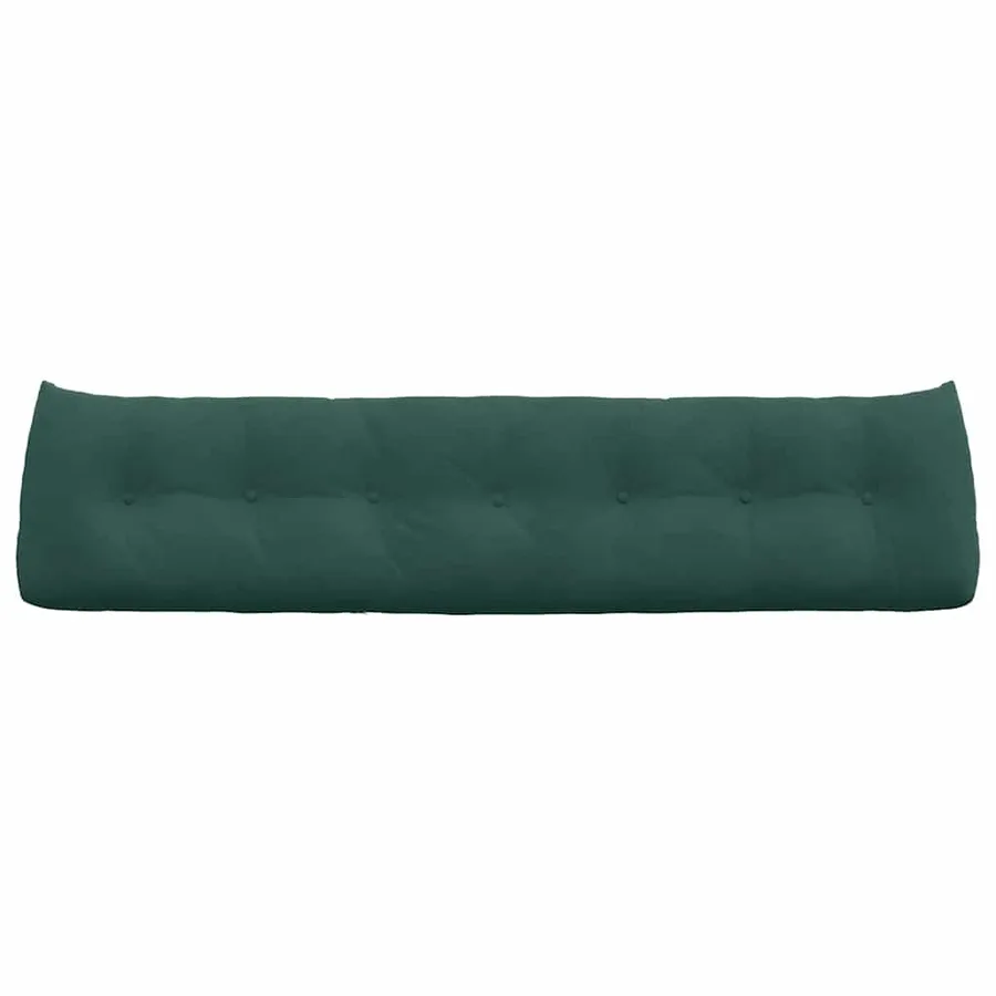 Coussin de Dos Vert foncé 200 x 24 x 50 cm Velours - 6