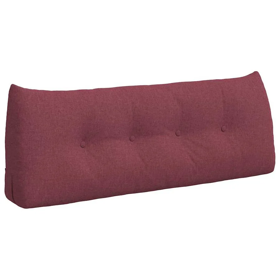 Coussin de Dos Bordeaux 120 x 24 x 50 cm tissu - 2