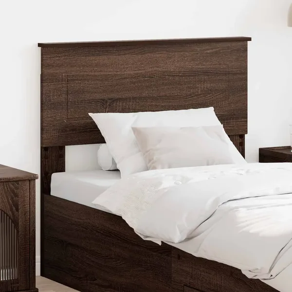 Tête de lit Chêne brun 90 cm Bois d'ingénierie