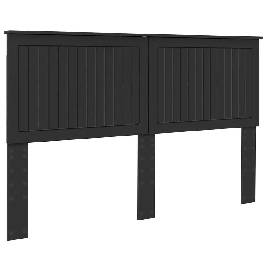 Tête de lit Chêne noir 160 cm Bois d'ingénierie - 2