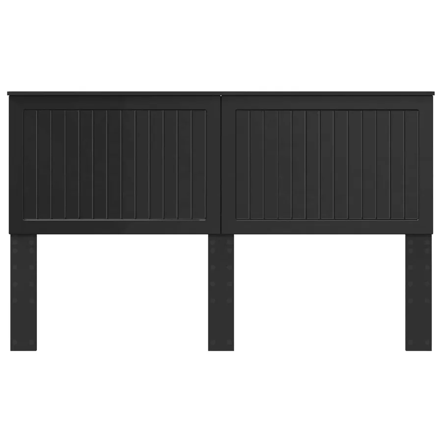 Tête de lit Chêne noir 160 cm Bois d'ingénierie - 4