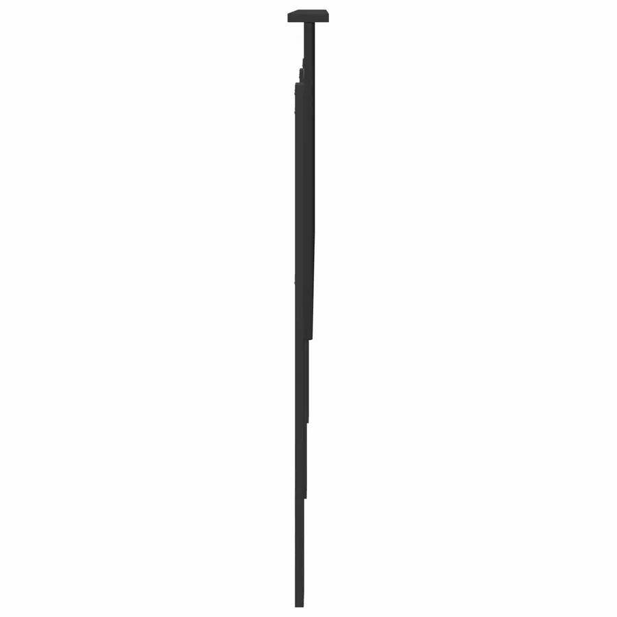 Tête de lit Chêne noir 160 cm Bois d'ingénierie - 5