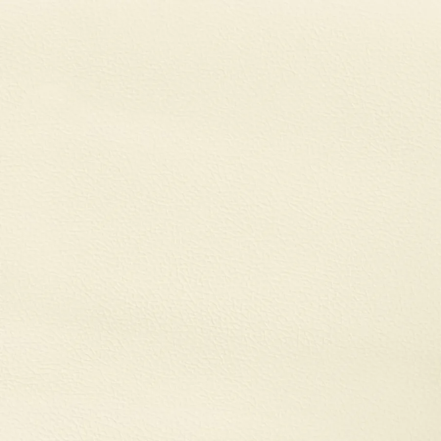 Tête de lit avec oreilles Crème 93x23x118/128 cm Similicuir - 6