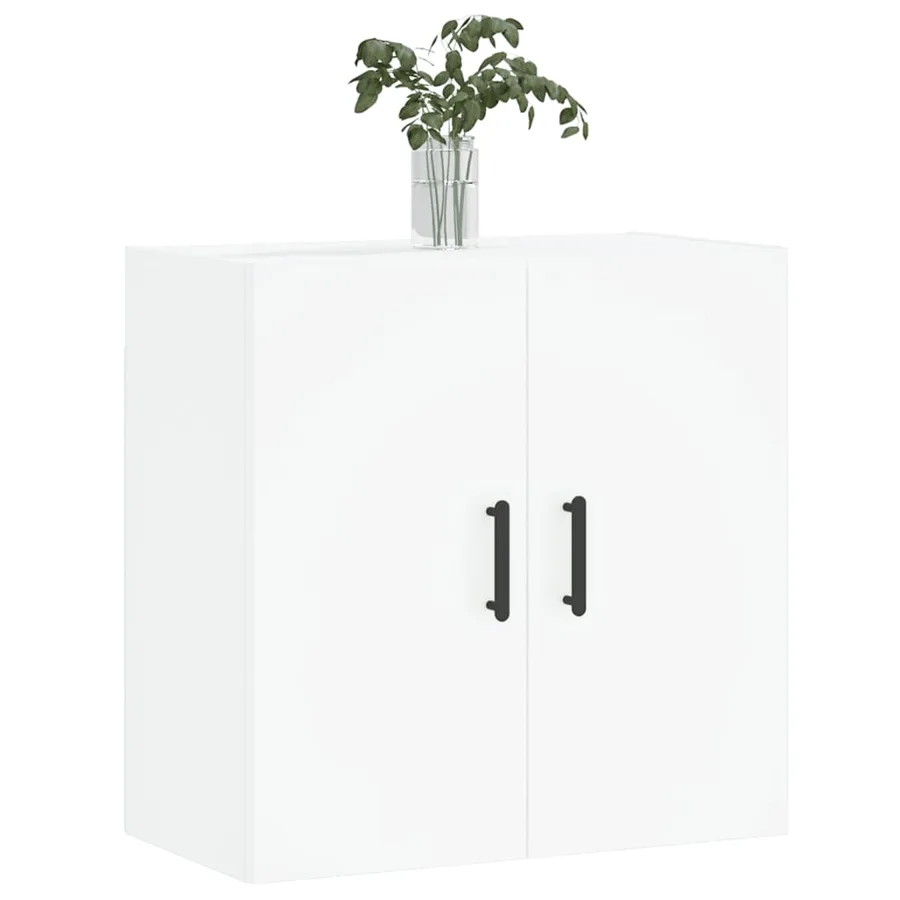 Armoire murale blanc 60x31x60 cm bois d'ingénierie - 3