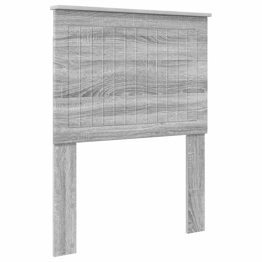 Tête de lit Gris Sonoma 75 cm Bois d'ingénierie - 2