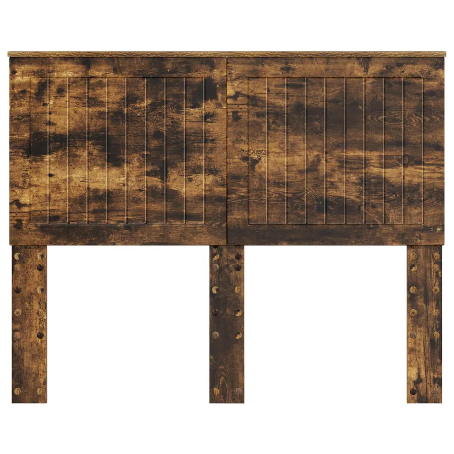 Tête de lit Chêne fumé 135 cm Bois d'ingénierie - 4