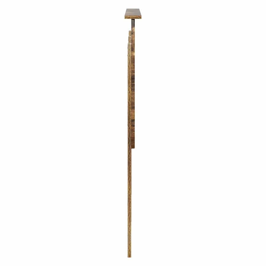 Tête de lit Chêne fumé 135 cm Bois d'ingénierie - 5
