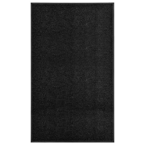 Paillasson lavable Noir 90x150 cm