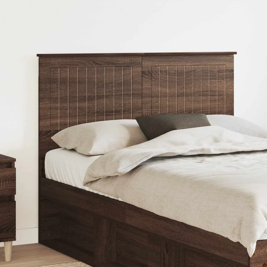 Tête de lit Chêne brun 135 cm Bois d'ingénierie