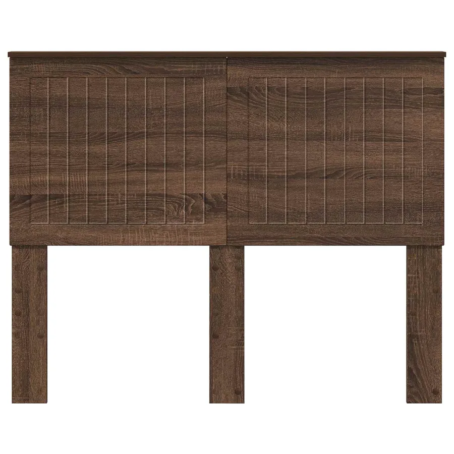 Tête de lit Chêne brun 135 cm Bois d'ingénierie - 4