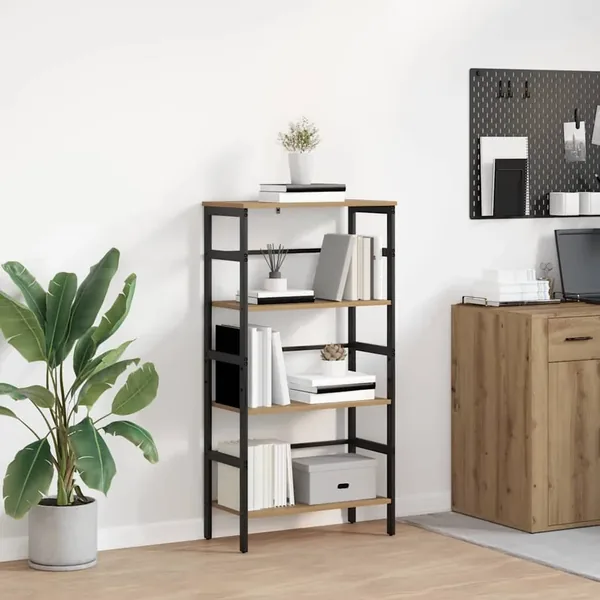 Étagère 3 niveaux 60 x 29,5 x 115 cm Bois d'ingénierie