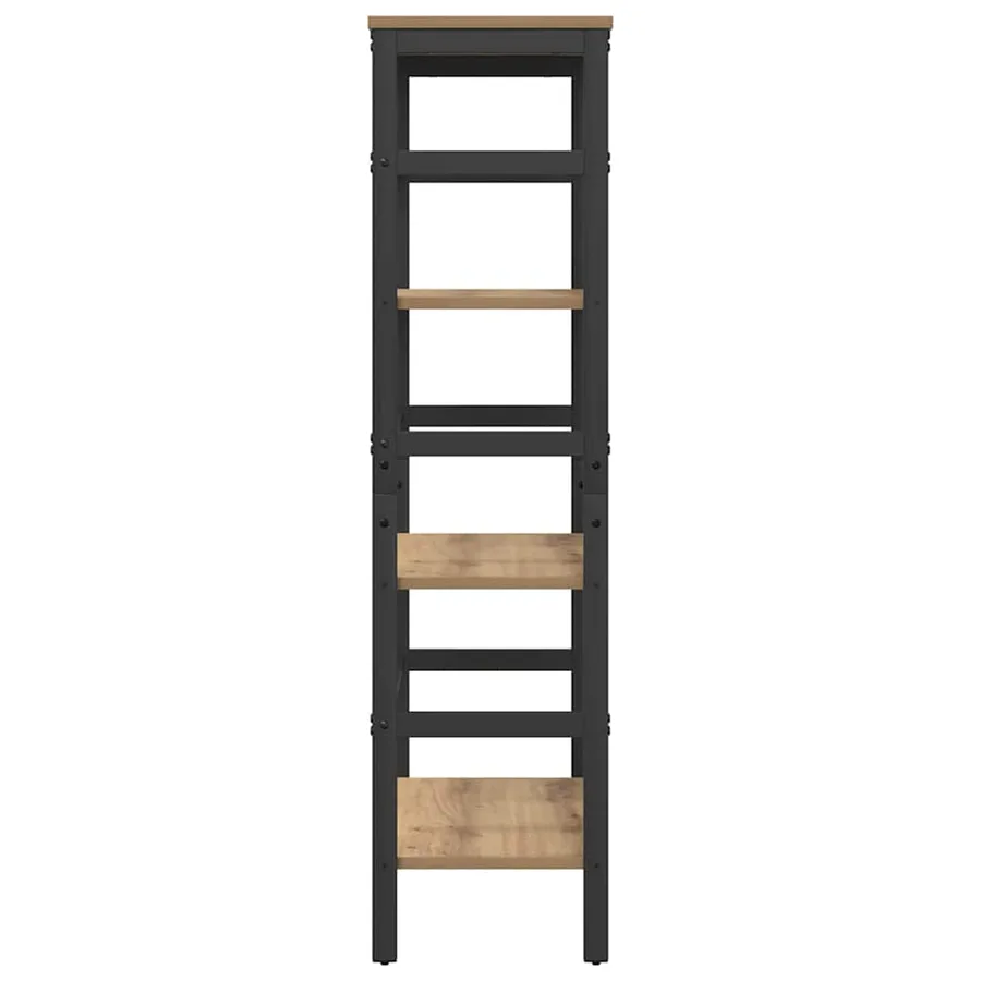 Étagère 3 niveaux 60 x 29,5 x 115 cm Bois d'ingénierie - 6