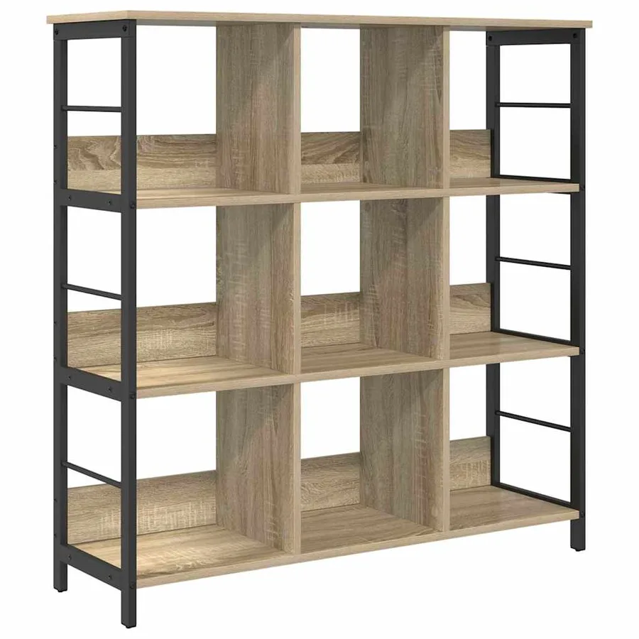 Étagère Chêne Sonoma 102 x 32 x 104,5 cm Bois d'ingénierie - 2