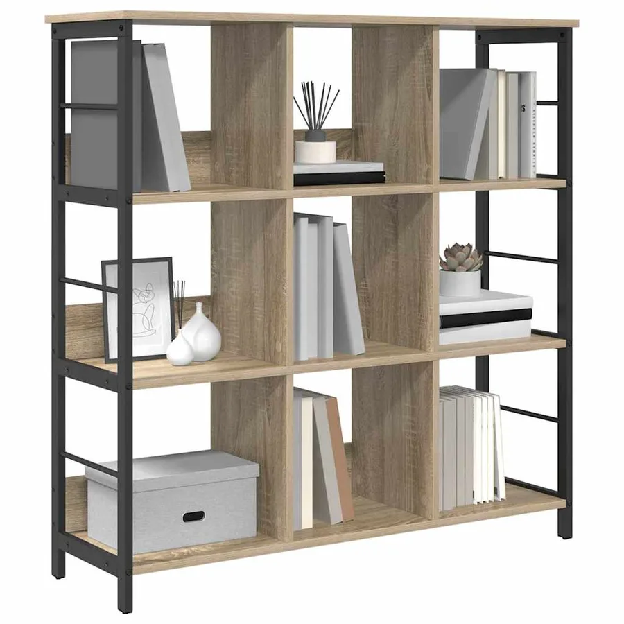 Étagère Chêne Sonoma 102 x 32 x 104,5 cm Bois d'ingénierie - 3