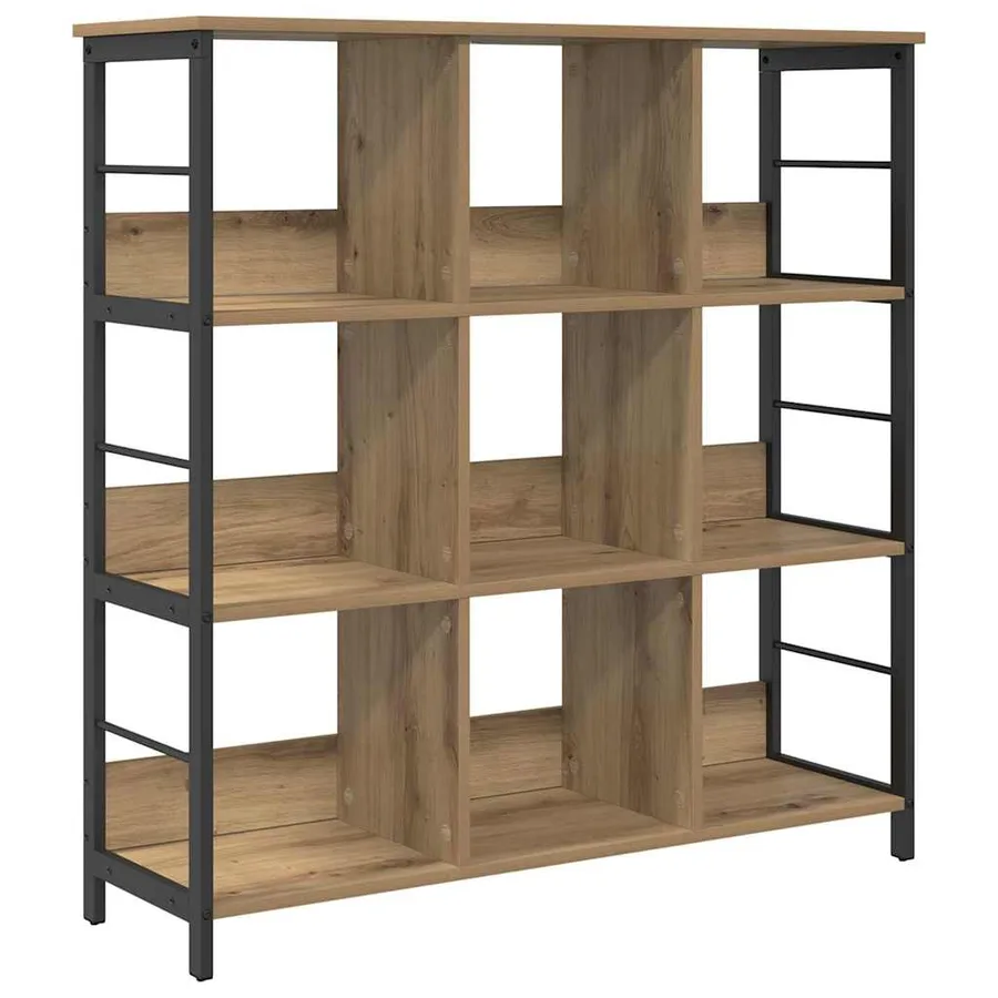 Étagère 9 niveaux 102 x 32 x 104,5 cm Bois d'ingénierie - 2