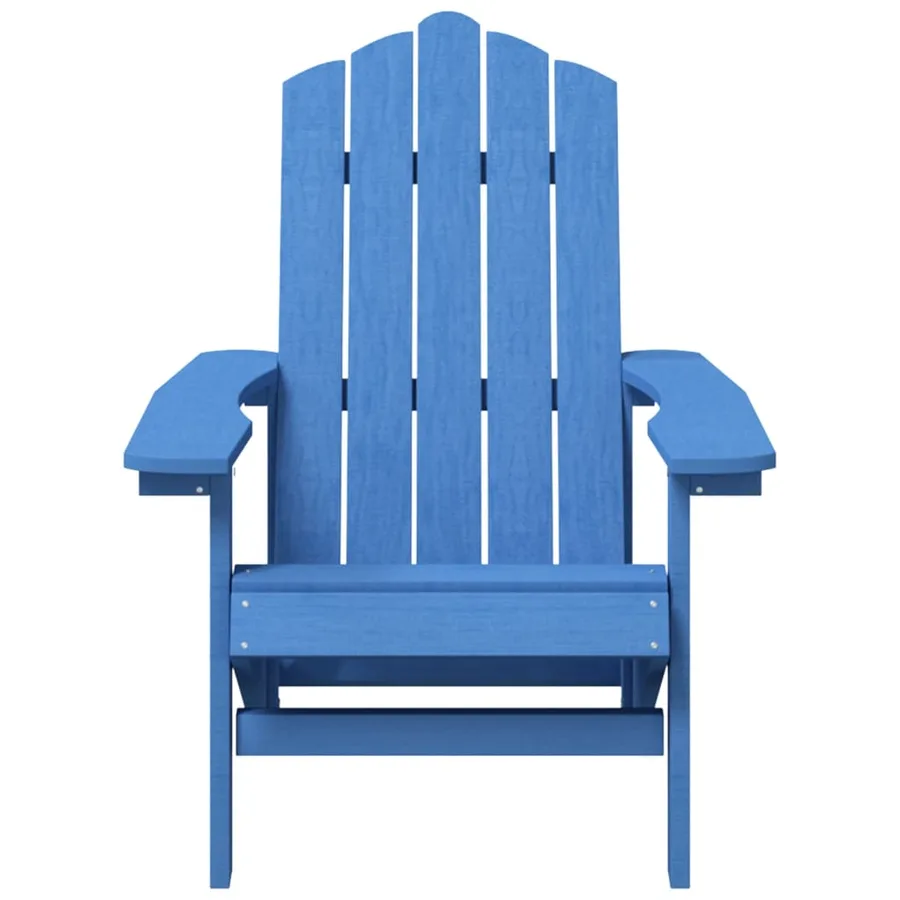 Chaise Adirondack de jardin PEHD bleu marine - 3