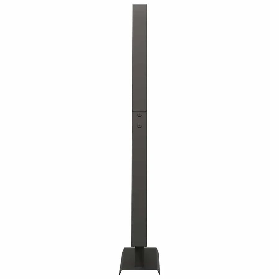 Arbre de Noël en métal avec support Noir 90 cm Acier - 6