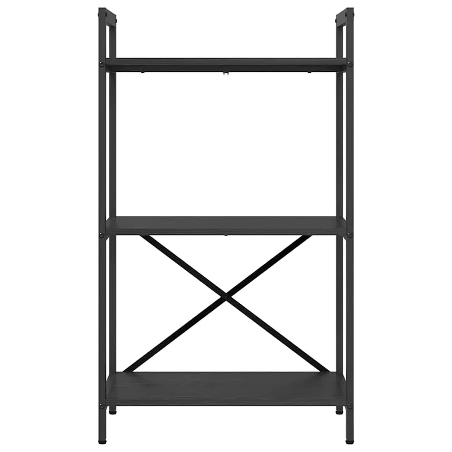 Étagère Chêne noir 56 x 34 x 96 cm Bois d'ingénierie - 5