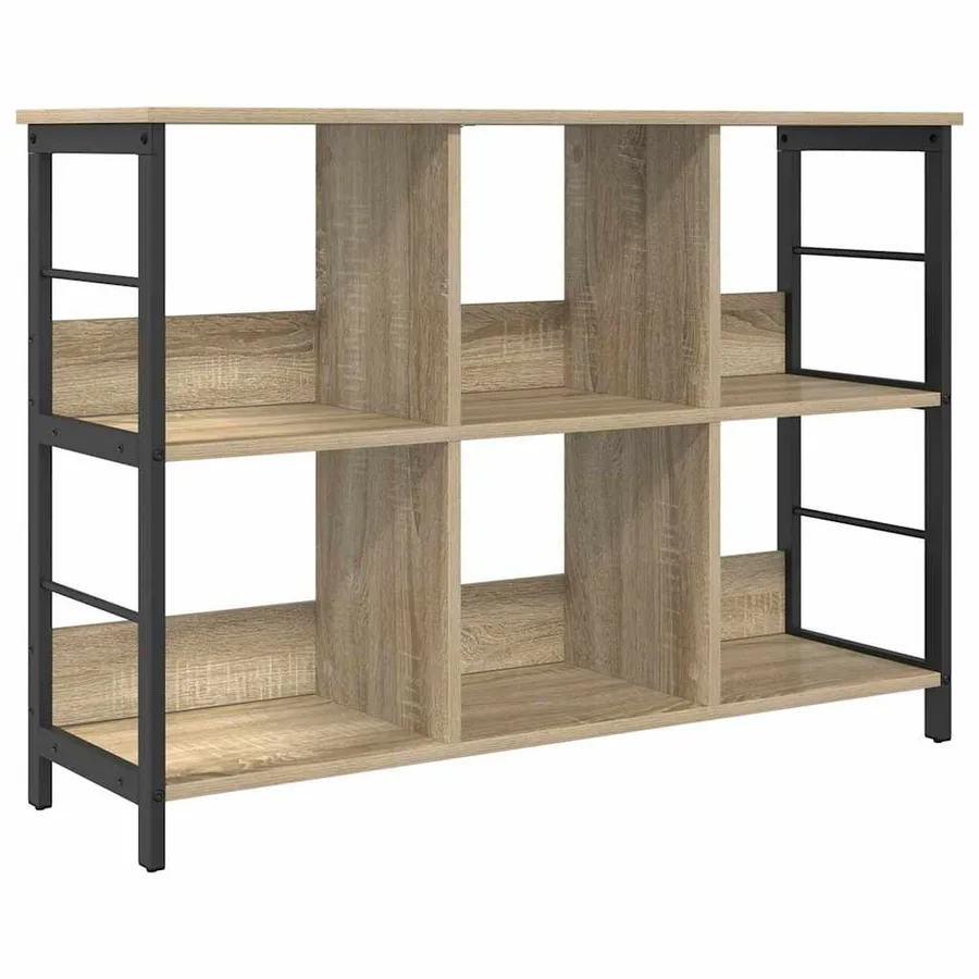Étagère Chêne Sonoma 102 x 32 x 72,5 cm Bois d'ingénierie - 2