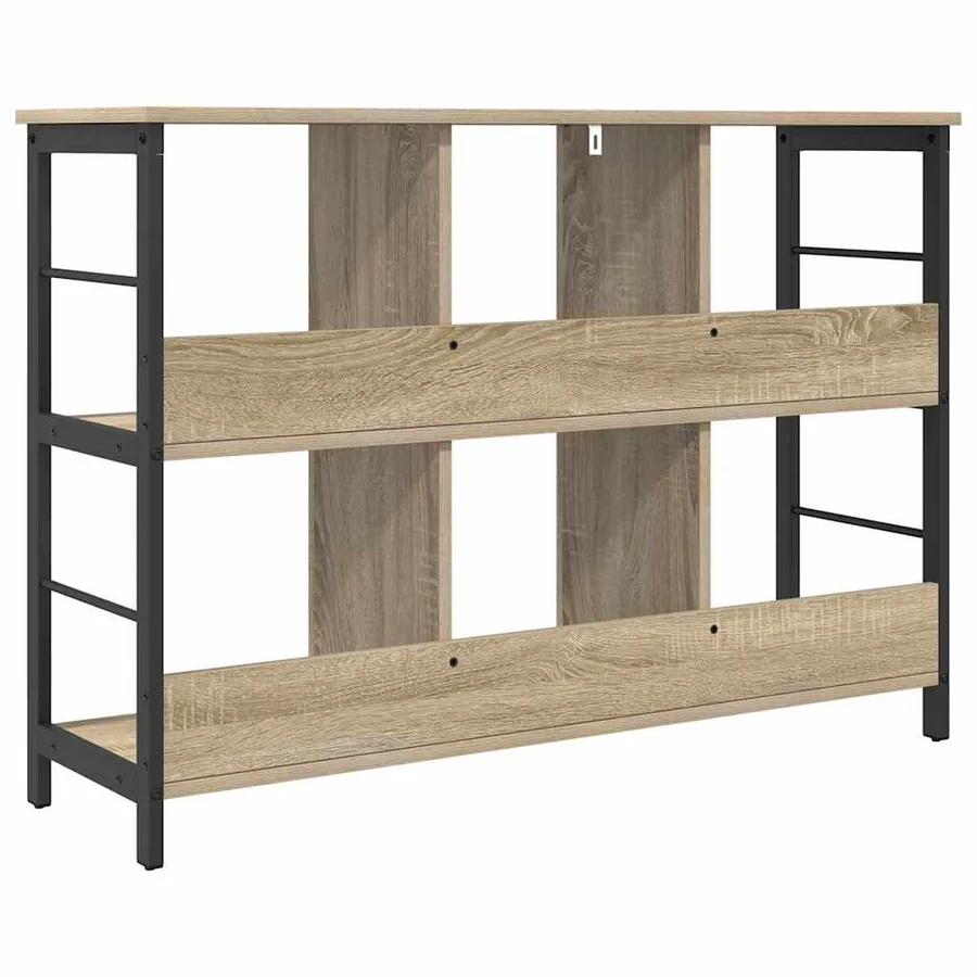 Étagère Chêne Sonoma 102 x 32 x 72,5 cm Bois d'ingénierie - 7
